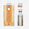 Image of Elakai 1ft x 2ft River Epoxy Resin With Live Edge Acacia Pathfinder Art Cornhole Board Set