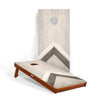 Image of Elakai Silver Chevron Mahogany Pathfinder Cornhole Boards