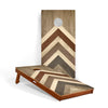 Image of Elakai Terra Chevron Mahogany Pathfinder Cornhole Boards