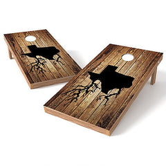 Official Size 2x4 Texas Roots Cornhole Game
