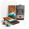 Image of Elakai 1ft x 2ft Resin & Wood Travel Cornhole Set | Mountain Collection