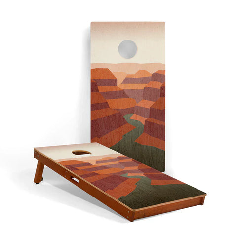 Elakai Grand Teton National Park Mahogany Pathfinder Cornhole Boards