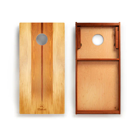 Elakai Woody Mahogany Pathfinder Cornhole Boards