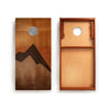 Image of Elakai Retro Elakai Mahogany Pathfinder Cornhole Boards