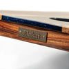 Image of Elakai The River Epoxy Resin with Live Edge Acacia Pathfinder ART Cornhole Boards