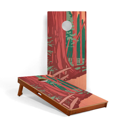 Elakai Grand Teton National Park Mahogany Pathfinder Cornhole Boards