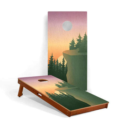 Elakai Grand Teton National Park Mahogany Pathfinder Cornhole Boards