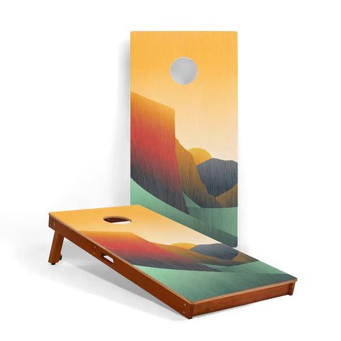 Elakai Grand Teton National Park Mahogany Pathfinder Cornhole Boards