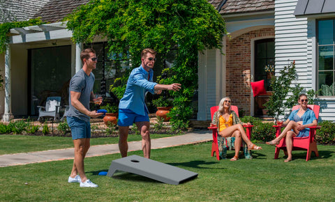 Ledge Lounger Cornhole Outdoor Game