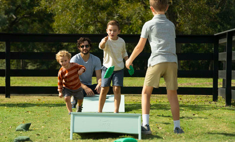 Ledge Lounger Cornhole Outdoor Game