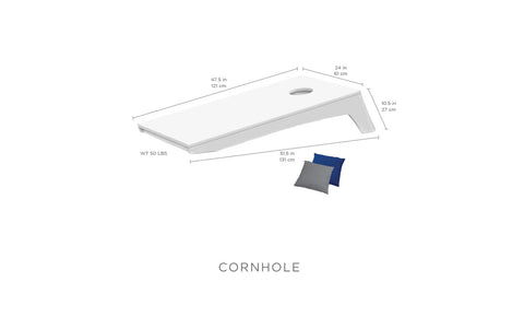 Ledge Lounger Cornhole Outdoor Game