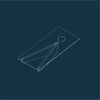 Image of Impatia Lancio Marble & Glass Cornhole Game - Made in Italy
