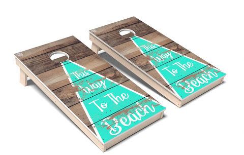 Slick Woody's Coastal Cornhole Boards - All Weather