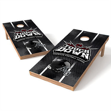 Official Size 2x4 Football Touchdown Helmet Cornhole Game ...