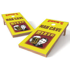 Official 2x4 Beer Man Cave Cornhole Game