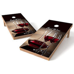 Official 2x4 Red Wine Cornhole Game