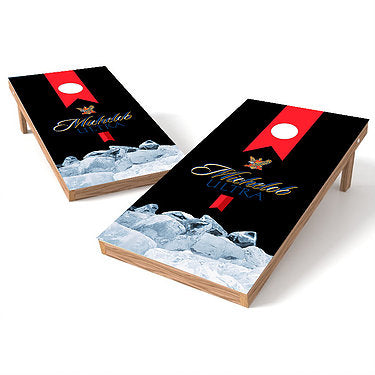 Official 2x4 Michelob Ultra on Ice Cornhole Game