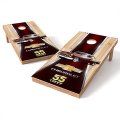 Official Size 2x4 55 Chevy Cornhole Game